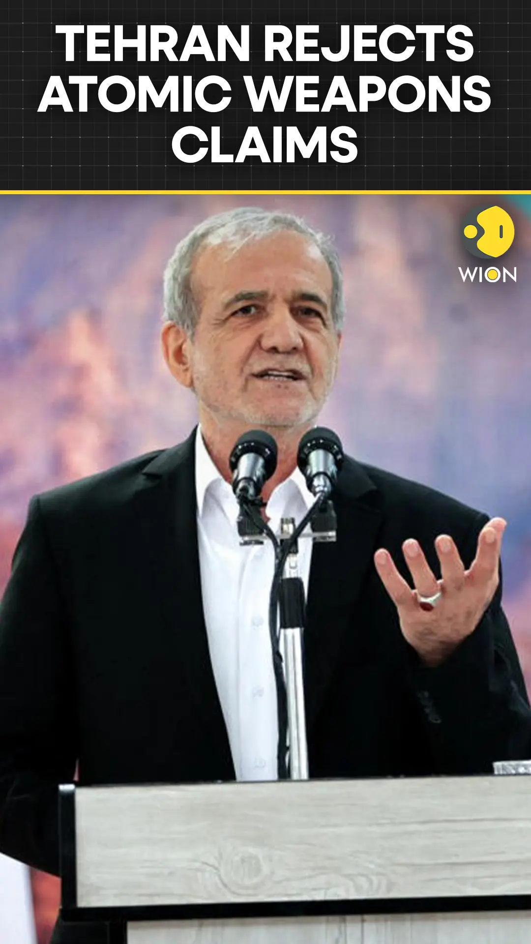 Iranian President Reaffirms No Nuclear Weapons Ambition
