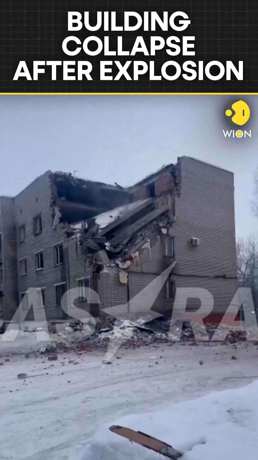 Leningrad Explosion: Three Dead as Military Police Building Collapses After  Explosion