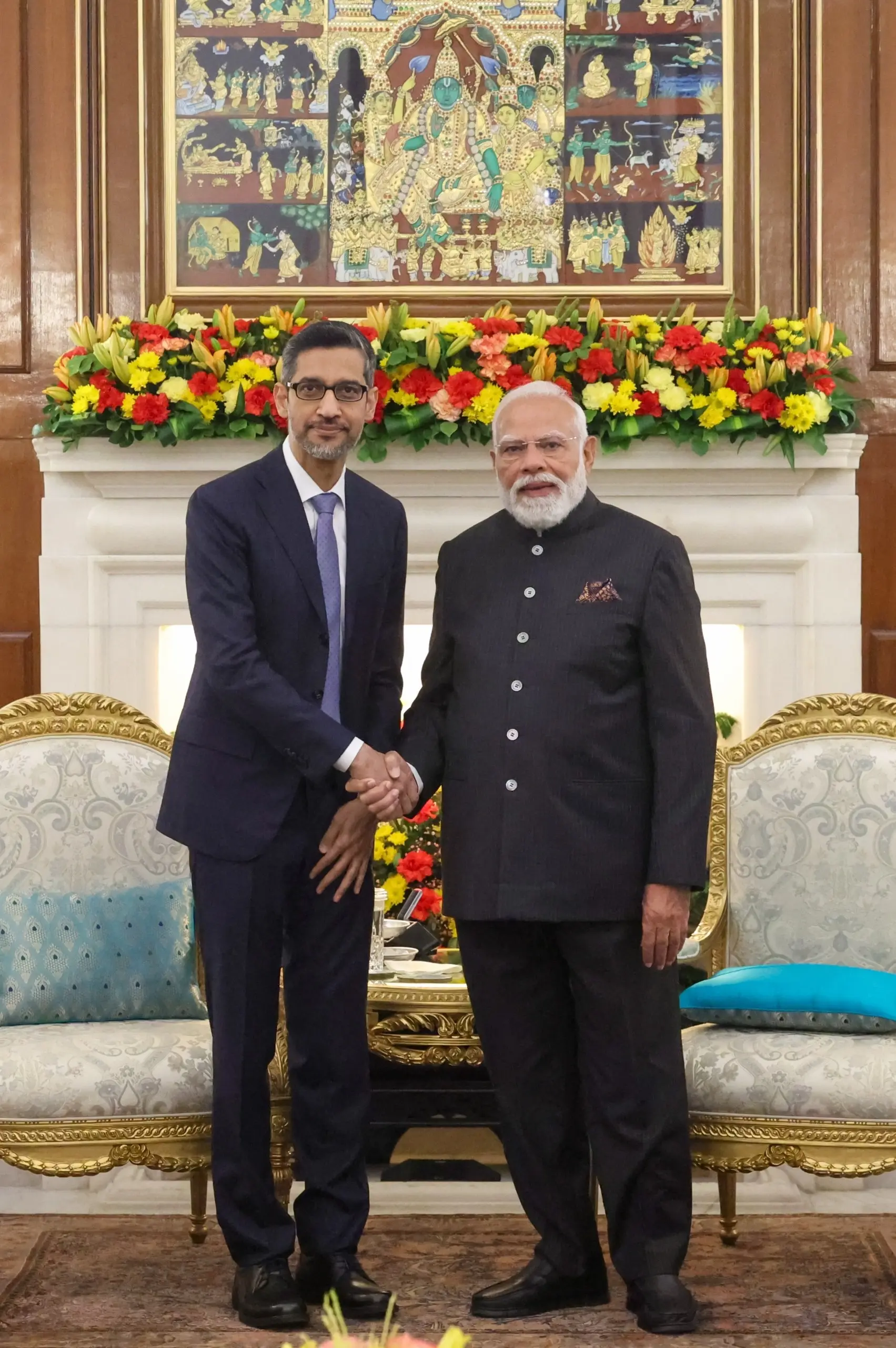 PM Modi hold talks with Google CEO Sundar Pichai at India AI Impact Summit; discuss AI innovation and talent development