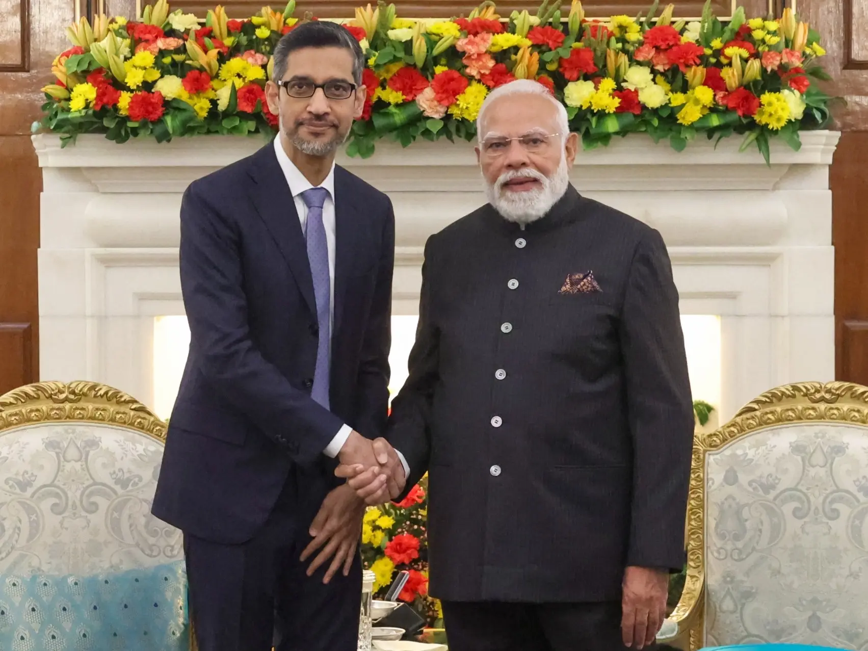 PM Modi hold talks with Google CEO Sundar Pichai at India AI Impact Summit; discuss AI innovation and talent development PM Modi hold talks with Google CEO Sundar Pichai at India AI Impact Summit; discuss AI innovation and talent development