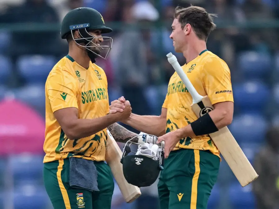 South Africa fire Super 8 warning to India with UAE thrashing at T20 World Cup