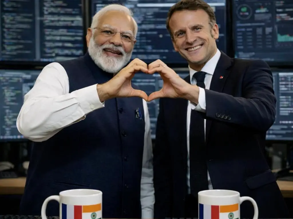Macron turns trendsetter: French president shares AI-generated 'cute' picture with PM Modi Macron turns trendsetter: French president shares AI-generated 'cute' picture with PM Modi