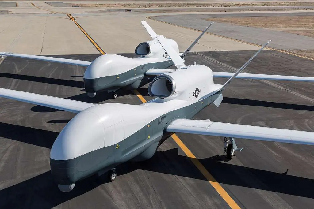 MQ-4 Triton's radar can track and classify targets over large areas