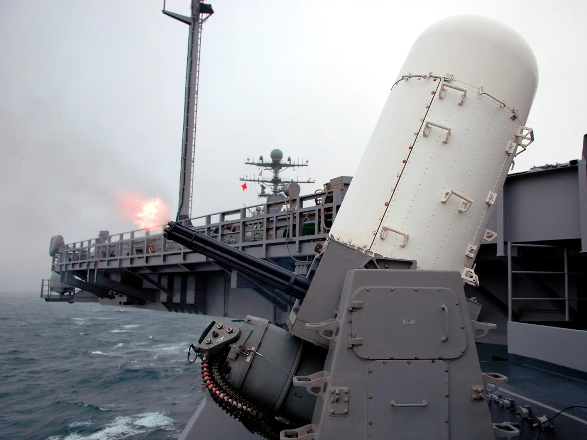 ‘White Dome’: How does the robot gun protect the USS Abraham Lincoln from missiles?