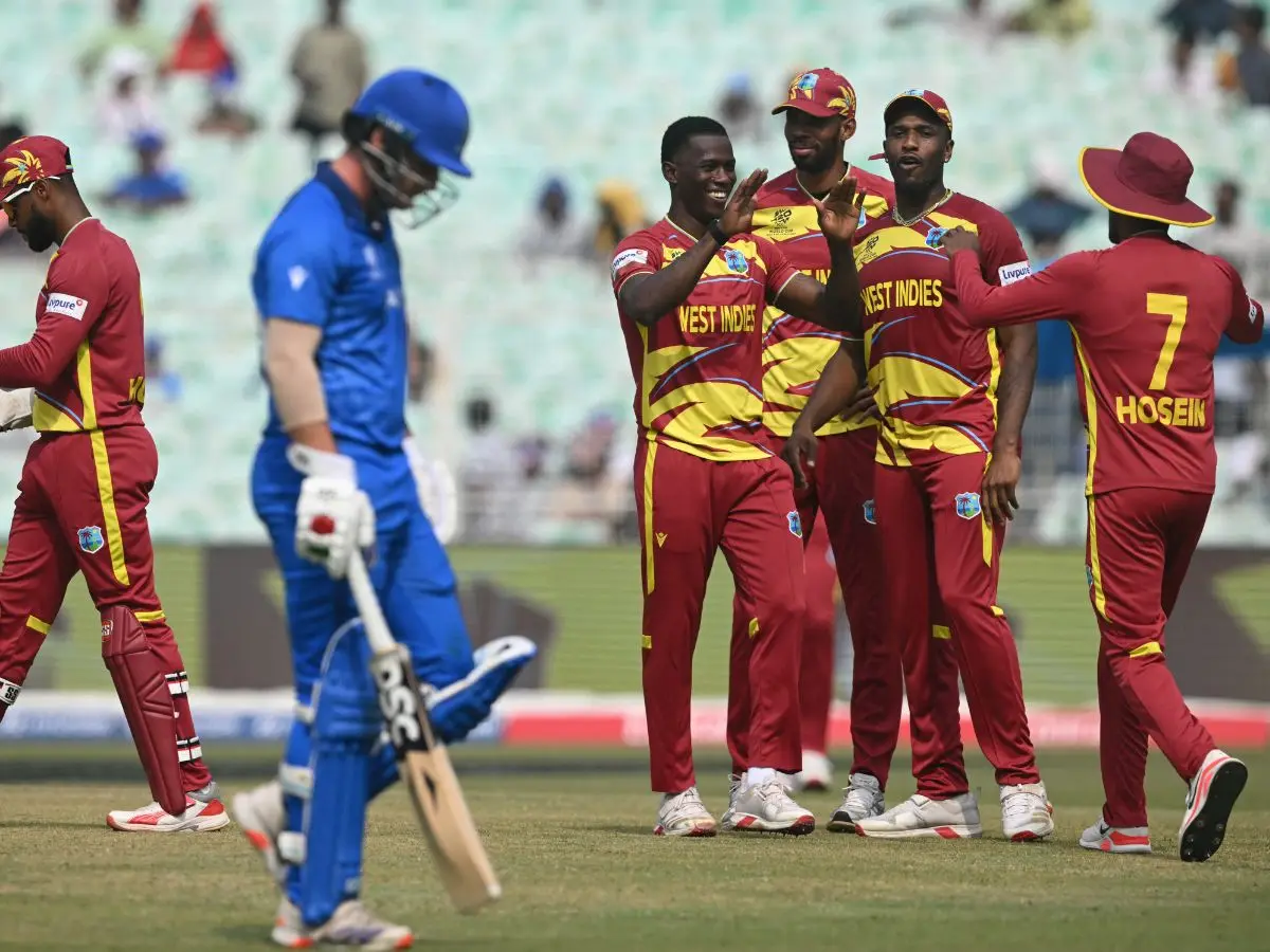 Unbeaten West Indies romp Italy to ring Super 8 bells at T20 World Cup