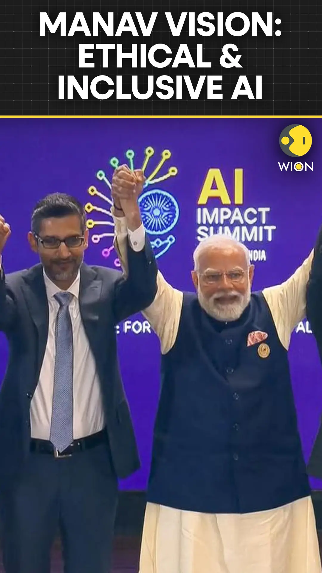 PM Modi Unveils MANAV Vision for AI at India AI Impact Summit 2026