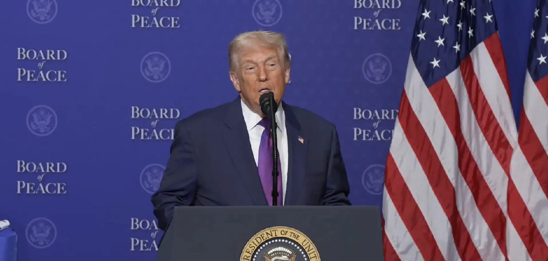 US will contribute $10 billion to Board of Peace, others have pledged $7 billion, announces Trump