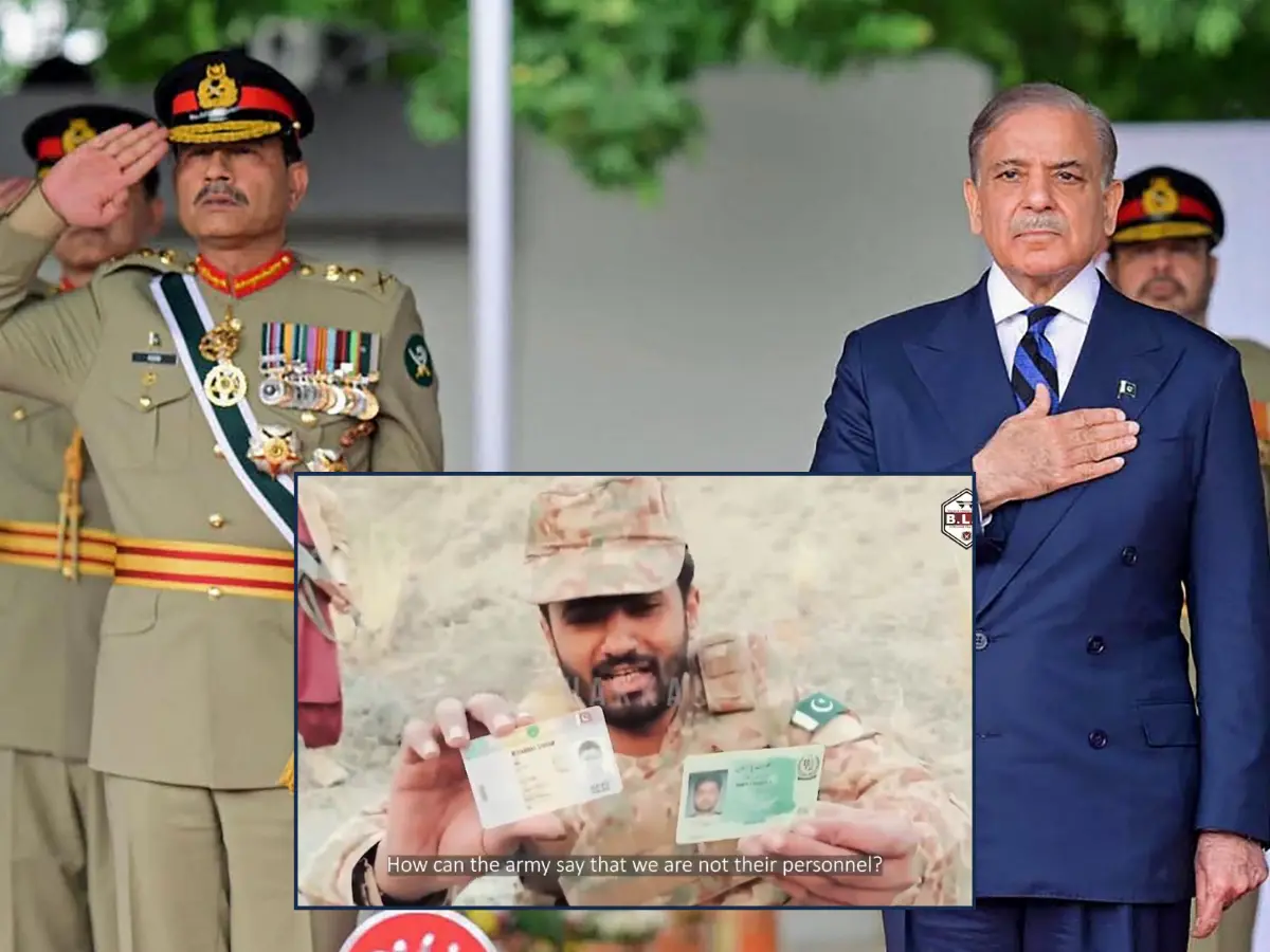 BLA circulates video of captured Pakistani soldiers as seven-day deadline nears: 'Fought for mulk, disowned now' | Watch BLA circulates video of captured Pakistani soldiers as seven-day deadline nears: 'Fought for mulk, disowned now' | Watch