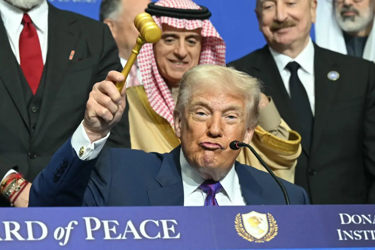 ‘I don’t like young, handsome men’: Trump clarifies sexual preference at Board of Peace | WATCH