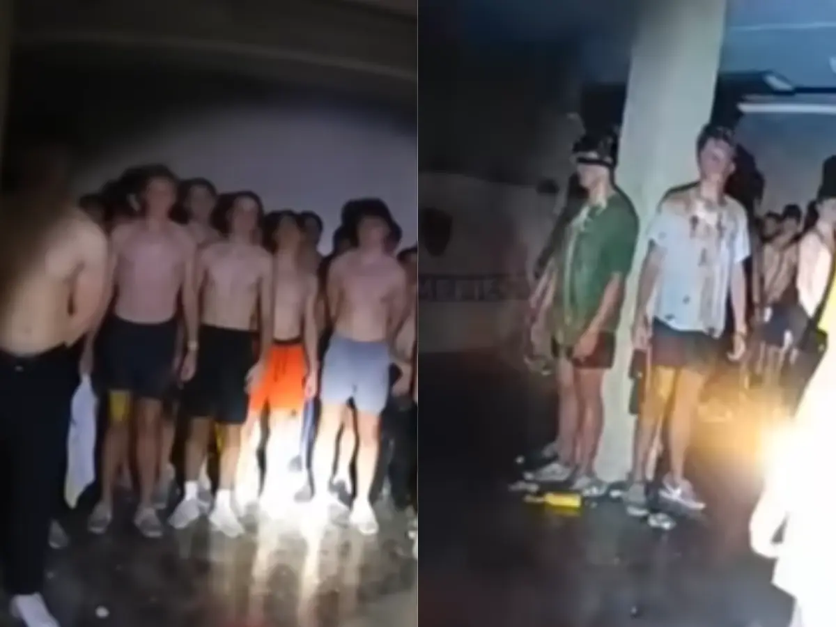Creepy video from Iowa frat house shows 56 shirtless boys who refused to respond Creepy video from Iowa frat house shows 56 shirtless boys who refused to respond
