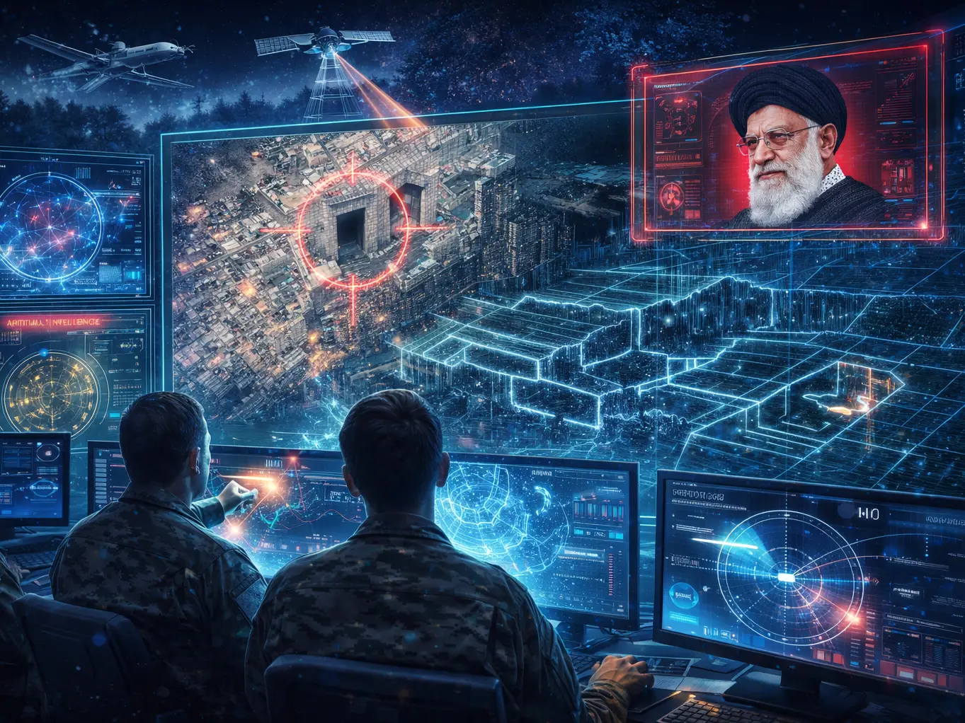How can the US military use AI against Iran to capture Khamenei from his safe bunker?
