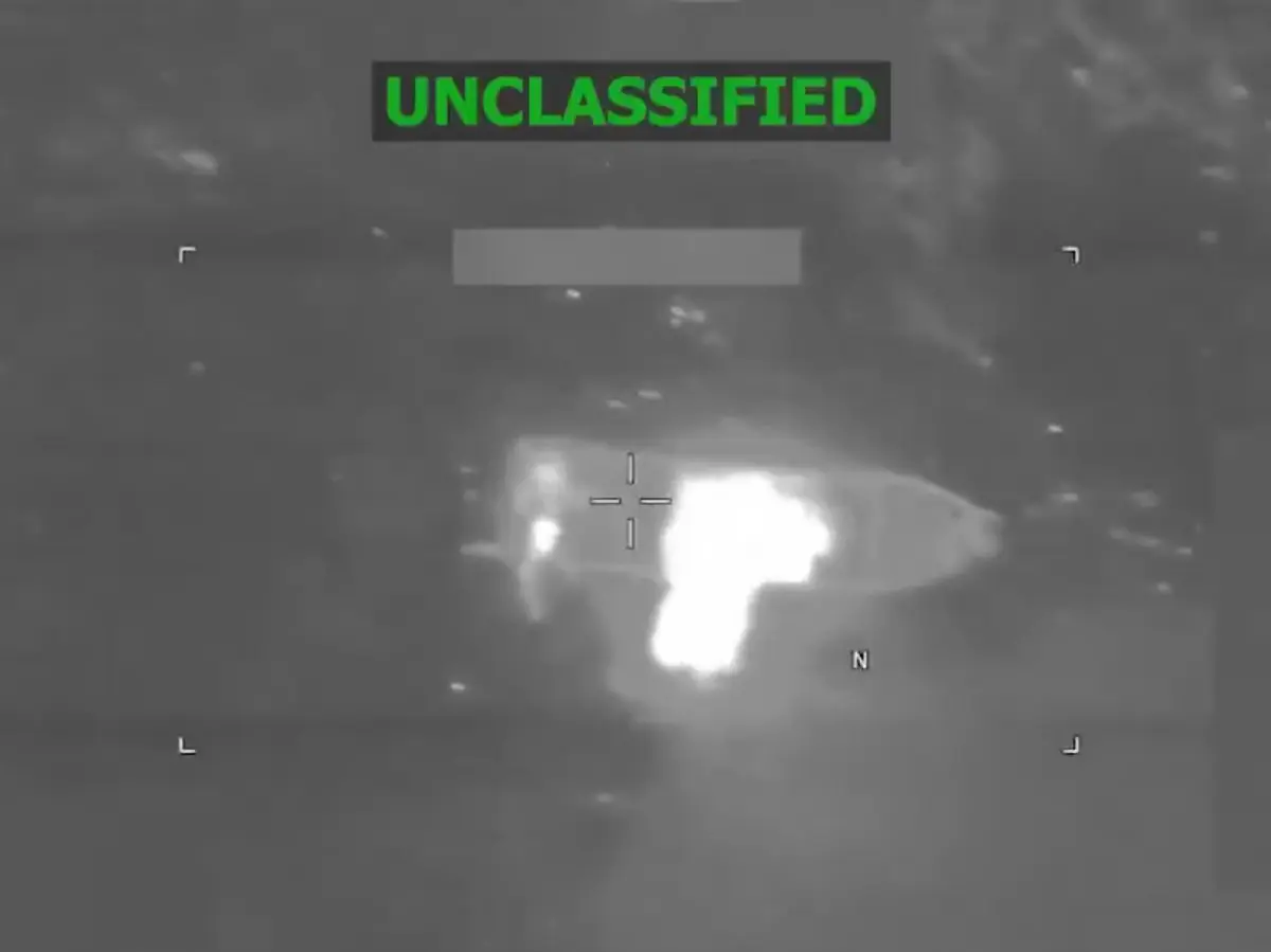 US strike on alleged drug boat in Eastern Pacific kills three in second attack this week US strike on alleged drug boat in Eastern Pacific kills three in second attack this week