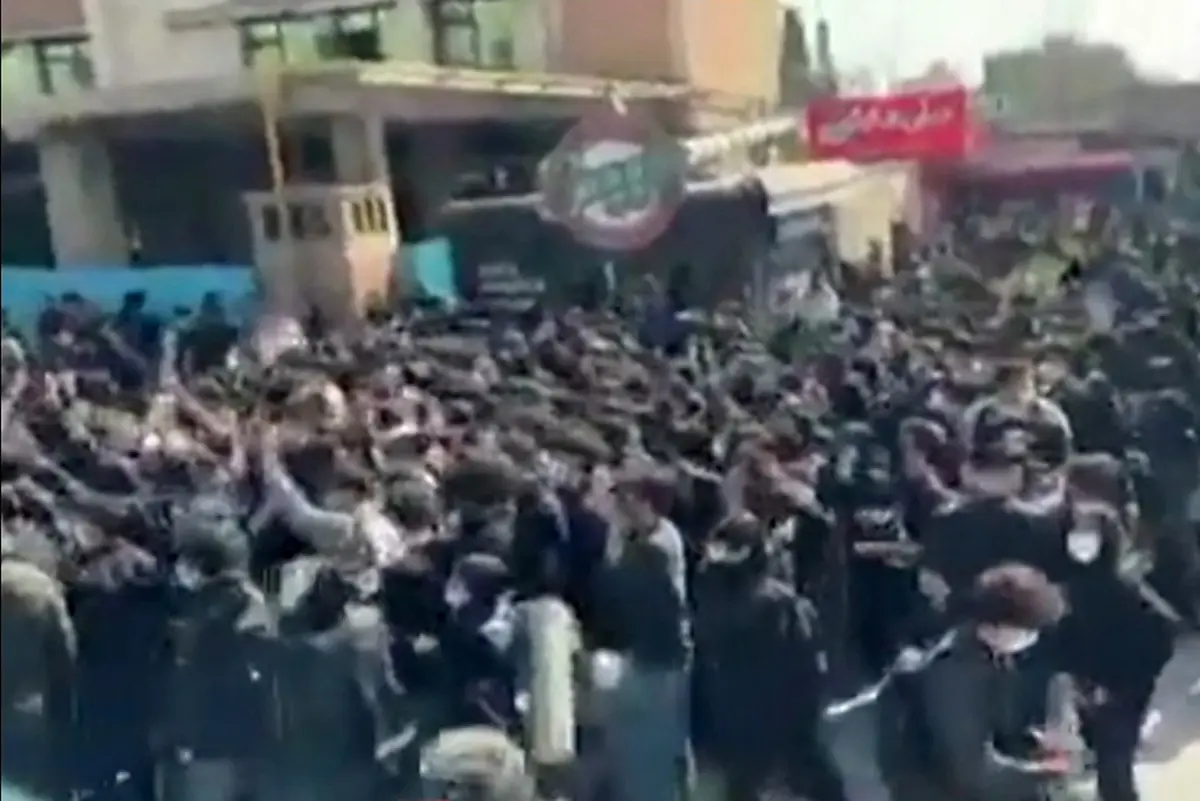 Anti-govt protest in Iran