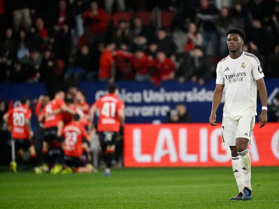 La Liga Title Race: Osasuna shock Real Madrid to open door for Barcelona