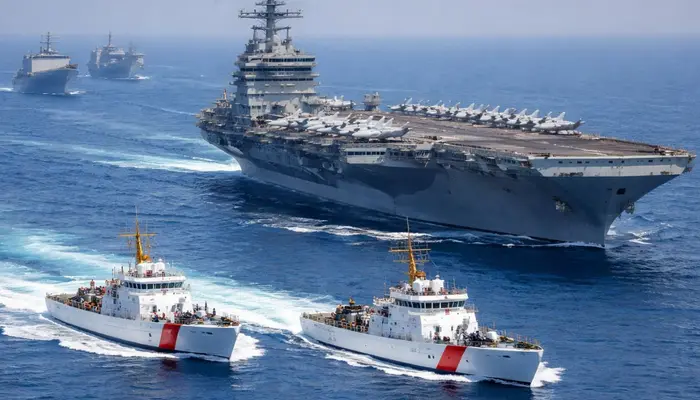 'Small ships shielding a supercarrier': Why Coast Guard cutters are sailing with USS Abraham Lincoln amid US-Iran tensions?