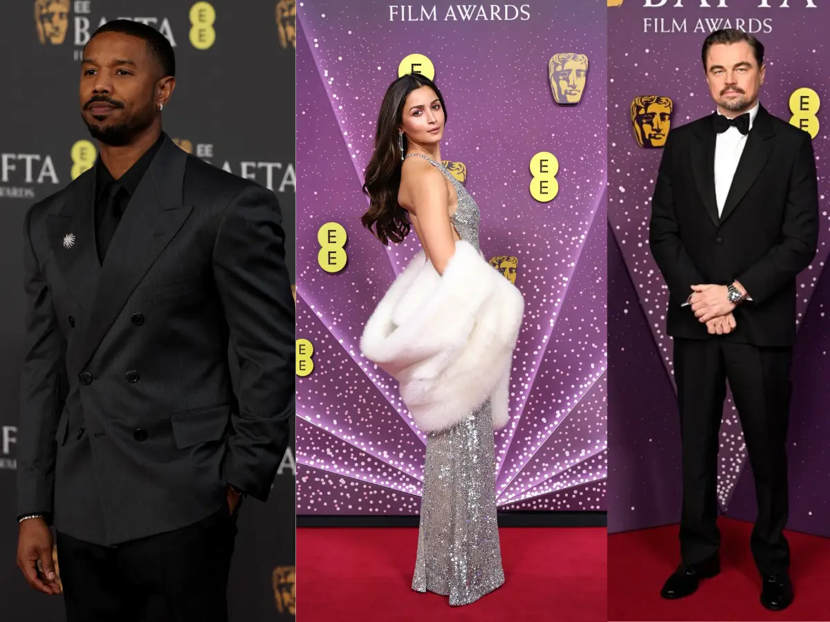 BAFTA Film Awards 2026 red carpet: Alia Bhatt, Michael B Jordan and more stars arrive