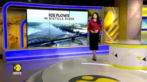 Poland's Deep Freeze Finally Eases | Ice Sheets Break Loose on Vistula River