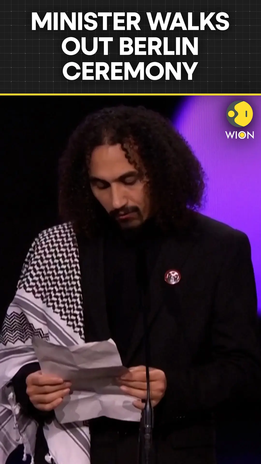Award Winner Accuses Germany of Gaza Genocide at Film Festival