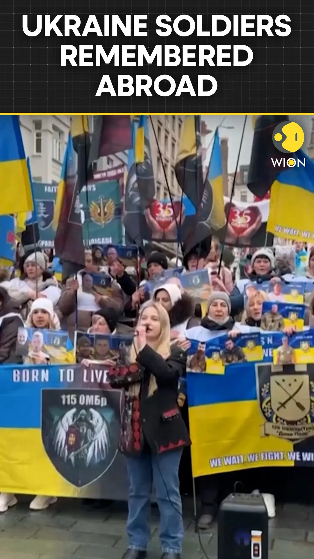 Ukrainians in Istanbul Hold Memorial Ahead of War Anniversary