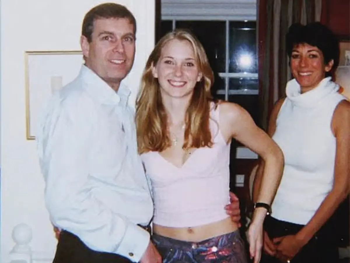 Andrew's photo with Virginia Giuffre