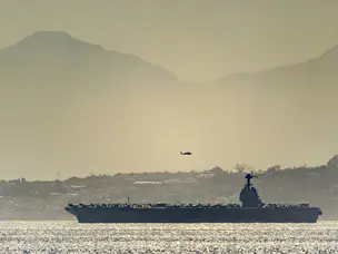 US Navy downplays USS Gerald R Ford's toilet problem as aircraft carrier arrives near Israel ahead of possible Iran strike