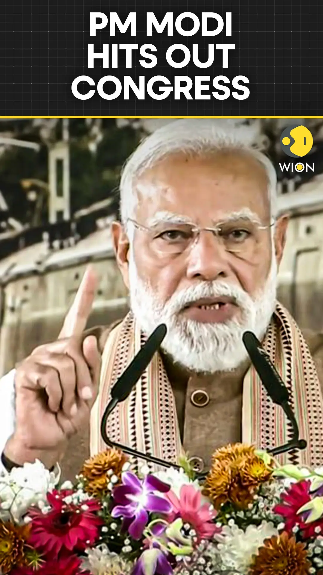 India: PM Modi Takes Strong Dig at Congress