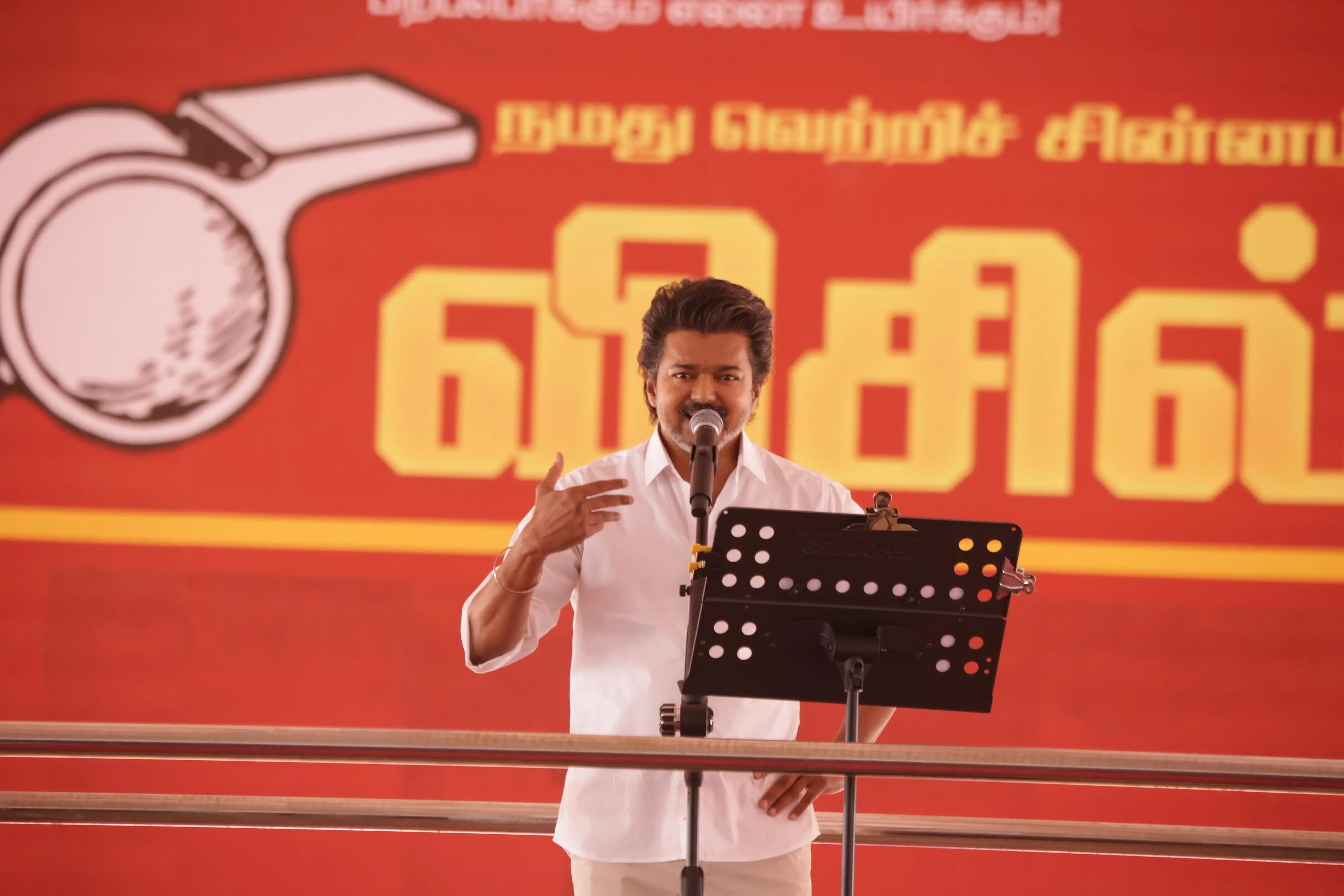 Did your wealth come from hard work or loot? Actor-politician Vijay asks opponents