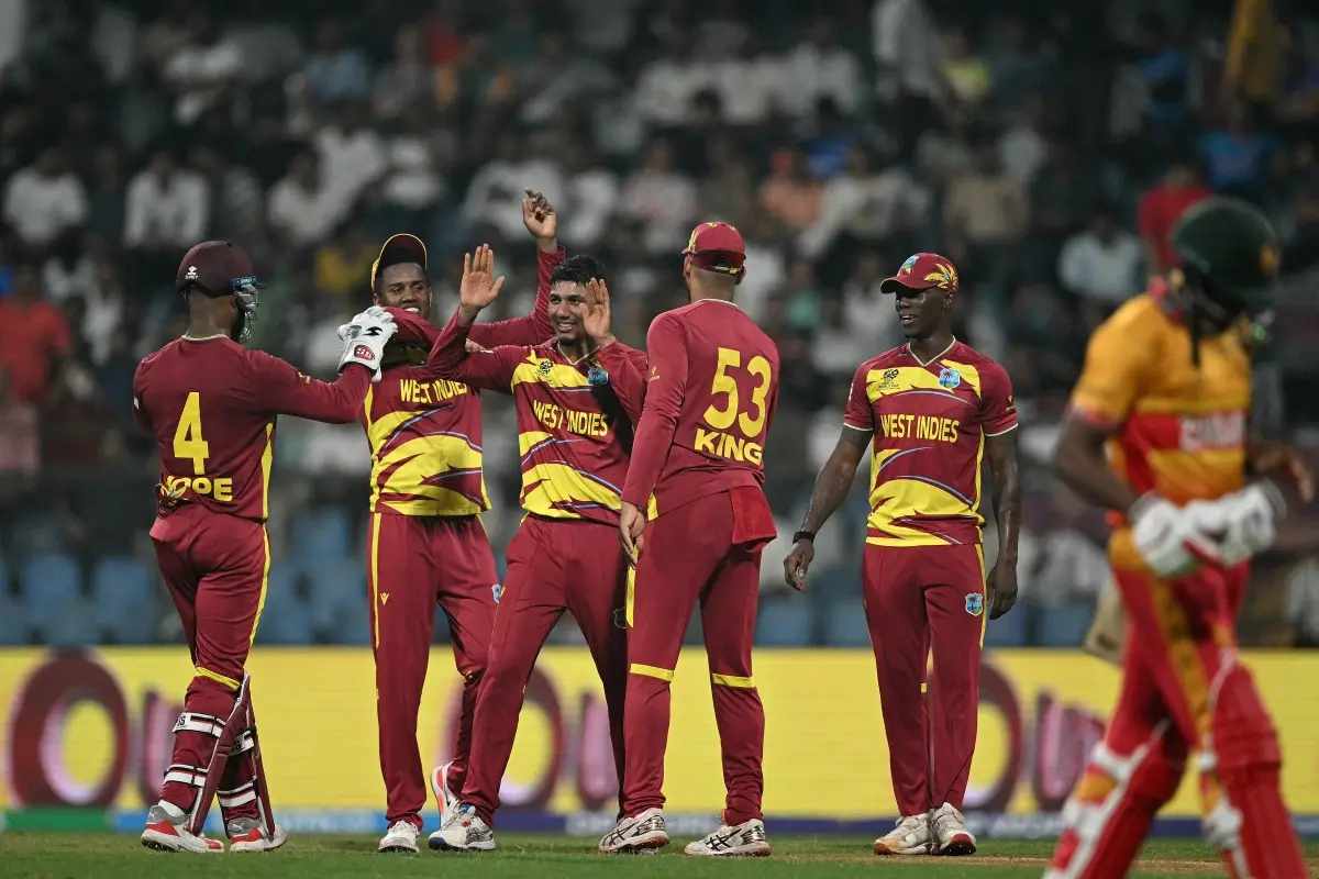 T20 World Cup 2026: Motie’s four-for power West Indies to 107-run win over Zimbabwe