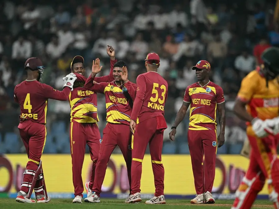 T20 World Cup 2026: Motie’s four-for power West Indies to 107-run win over Zimbabwe