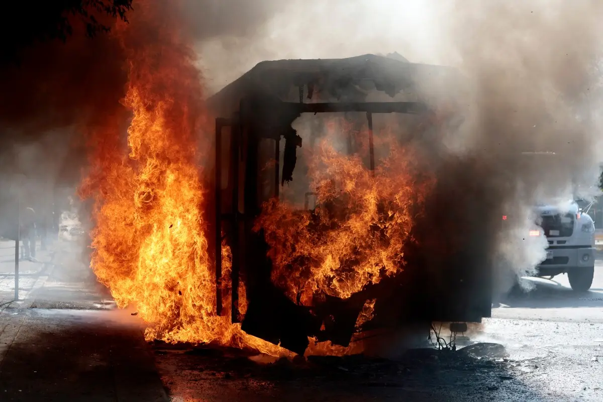 Cities torched