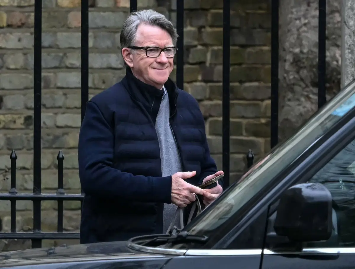 Peter Mandelson arrested on suspicion of misconduct in public office