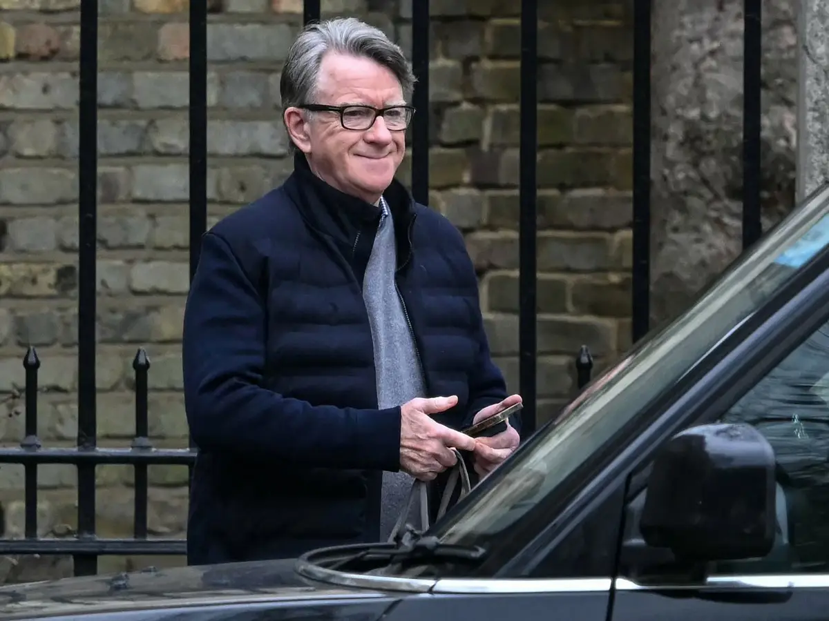 Peter Mandelson arrested on suspicion of misconduct in public office Peter Mandelson arrested on suspicion of misconduct in public office