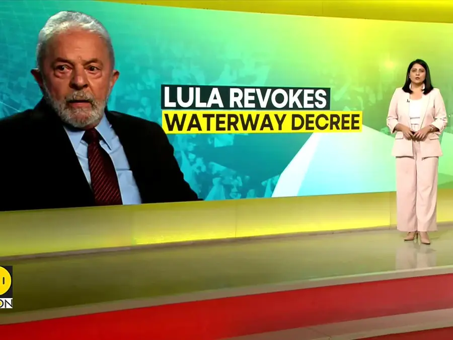 Brazil's President Lula Da Silva Revokes Waterway Decree After Protests