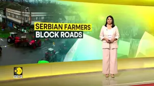 Serbian Farmers Park Tractors On Streets, Demand Fresh Elections
