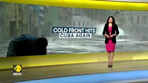 Cuba: Season's Tenth Cold Front Hits Cuban Capital