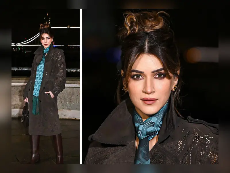 Kriti Sanon amps up the style in a brown trench coat as she attends the Burberry show at London Fashion Week Kriti Sanon amps up the style in a brown trench coat as she attends the Burberry show at London Fashion Week