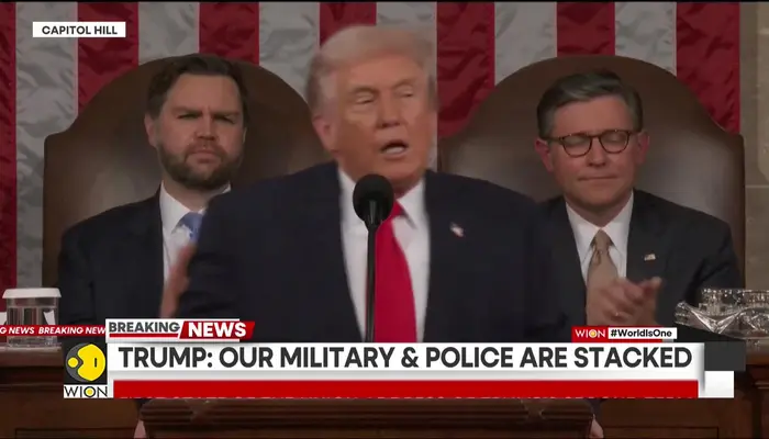 Trump State Of The Union Address: US President says, inflation is 'plummeting'