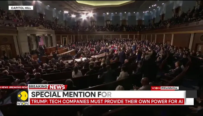 US State Of Union Address: Trump Justifies National Guard Deployment