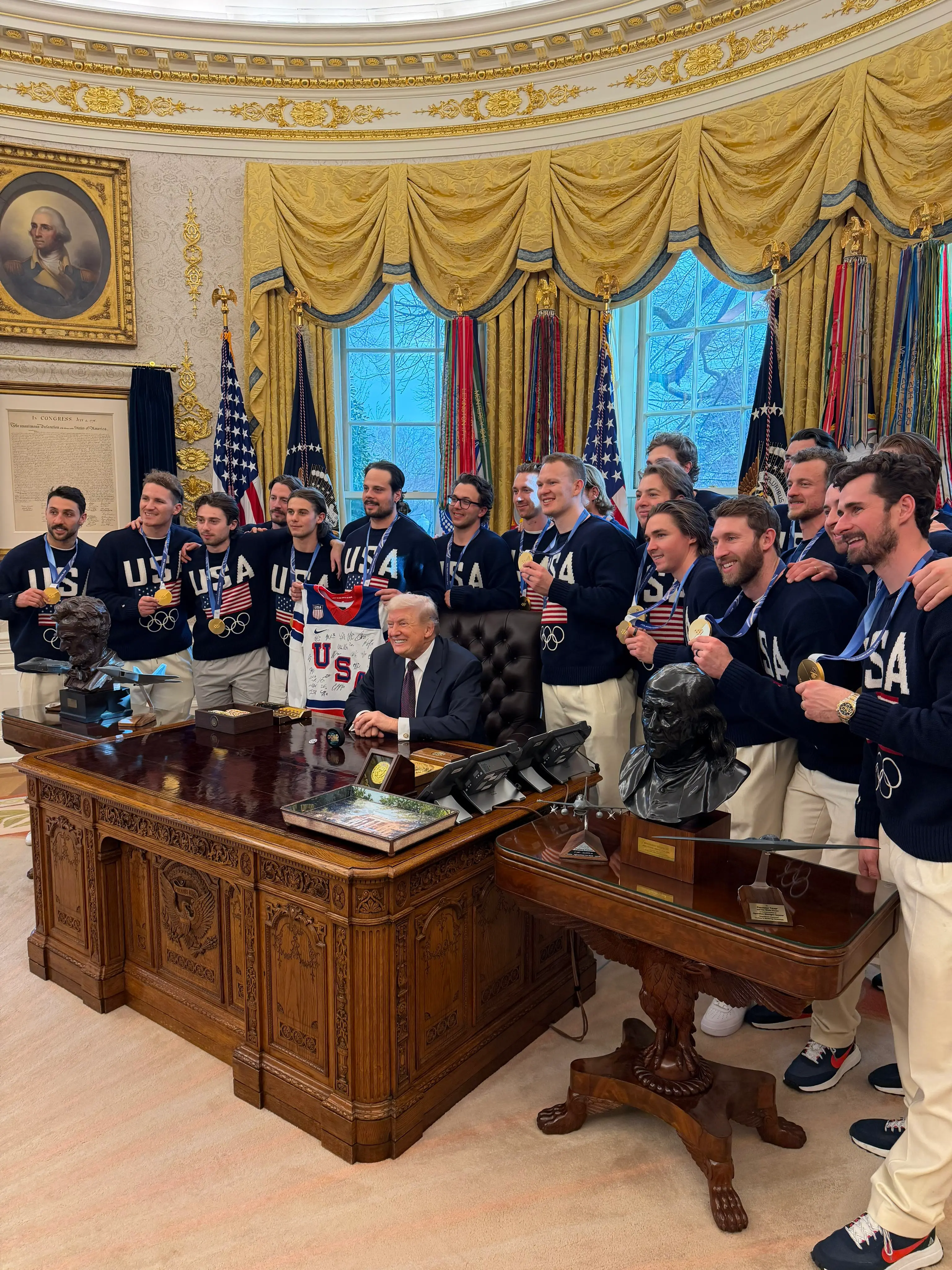 US State of Union address | 'We're winning too much': Did Trump try to take credit for USA men's and women's hockey team gold