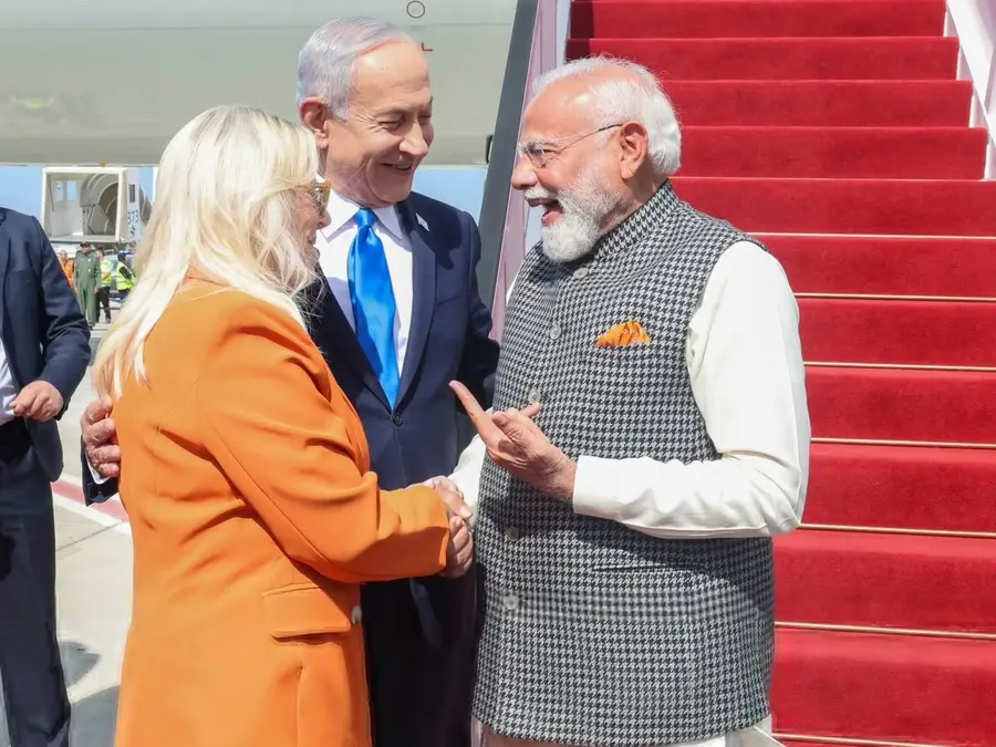 WATCH | ‘Welcome my friend’: Laughter flows as Modi and Netanyahu notice Sara matching Indian PM's saffron flair