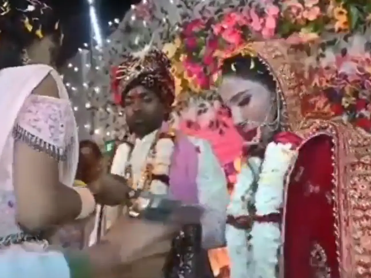 VIDEO: Jilted lover shot bride on stage during garland ceremony in Bihar’s Buxar, accused on run