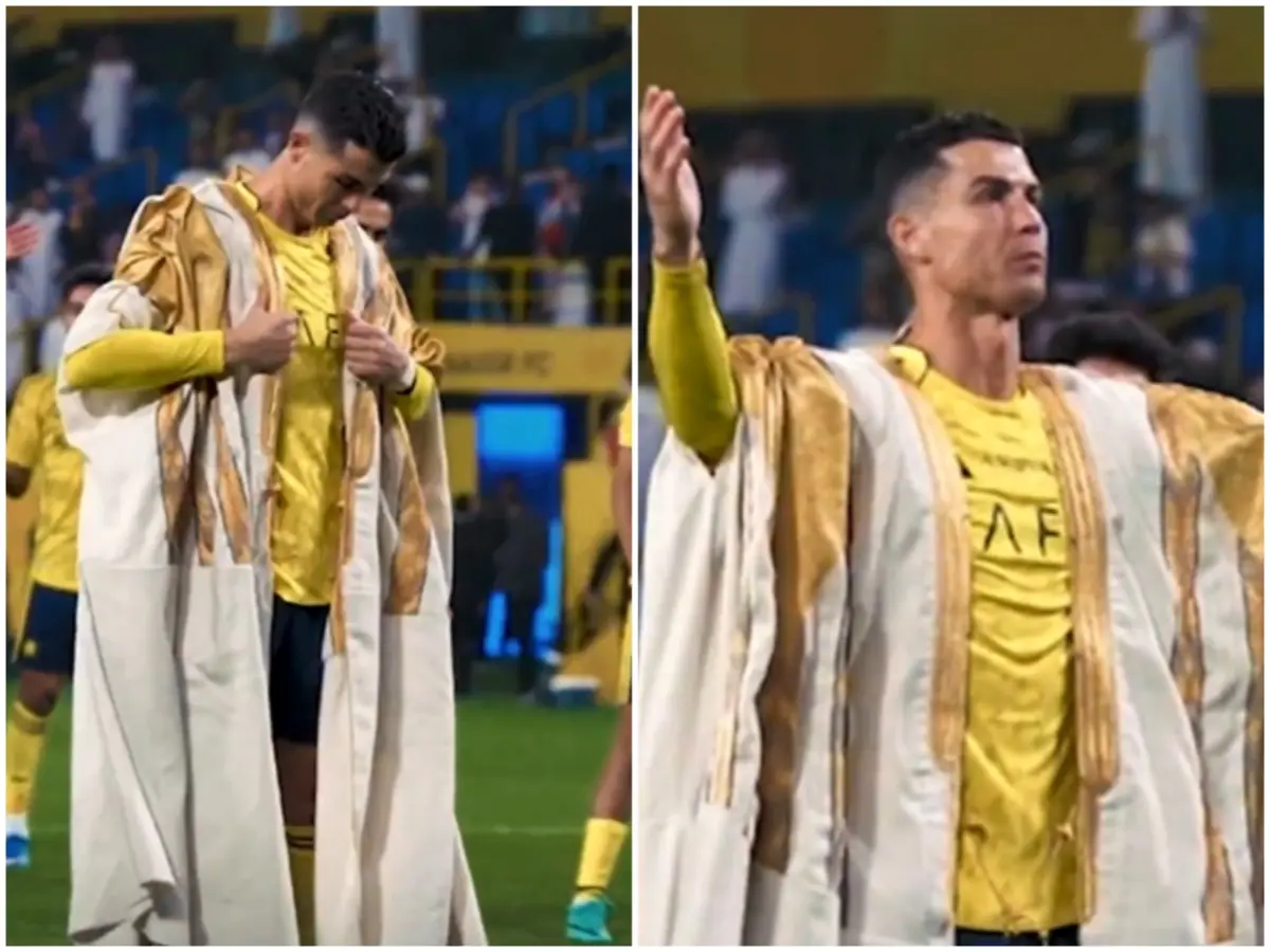 Al-Nassr star Cristiano Ronaldo goes viral wearing iconic Saudi Royal Bisht: Here's how netizens reacted