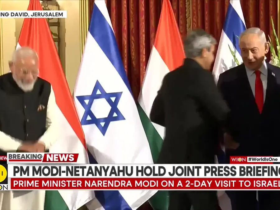 India-Israel Ties: PM Modi, Netanyahu Hold Joint Press Meet After Bilateral Talks 