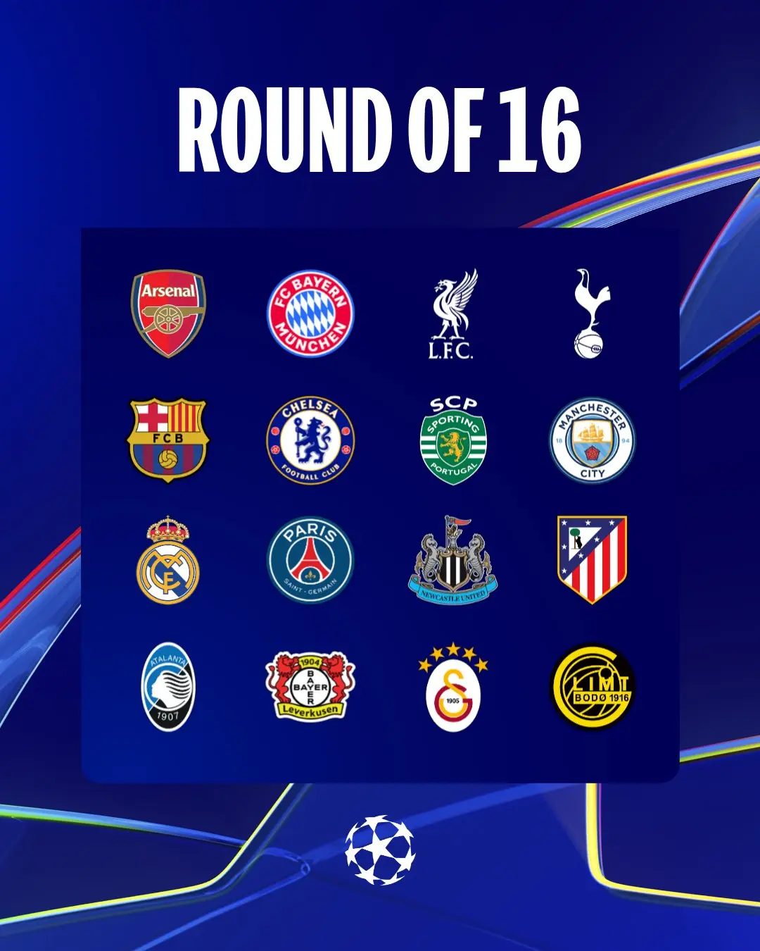 Champions League - Which teams qualifed for R16? Check all playoff results and future schedule