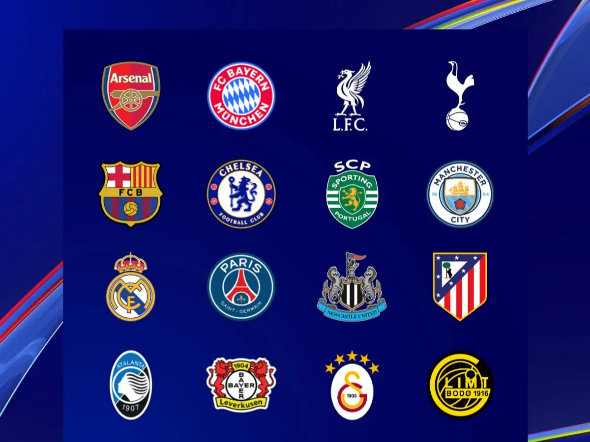 Champions League - Round of 16 teams, bracket, draw, match-ups and ...