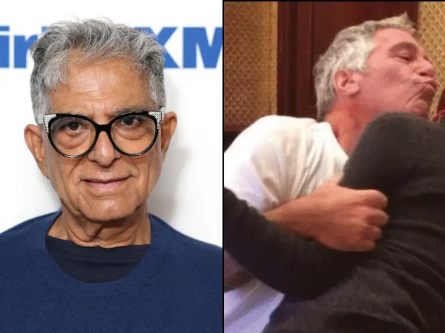 Epstein told Deepak Chopra, 'I liked watching you zero in on your prey' - 'Just a lover'