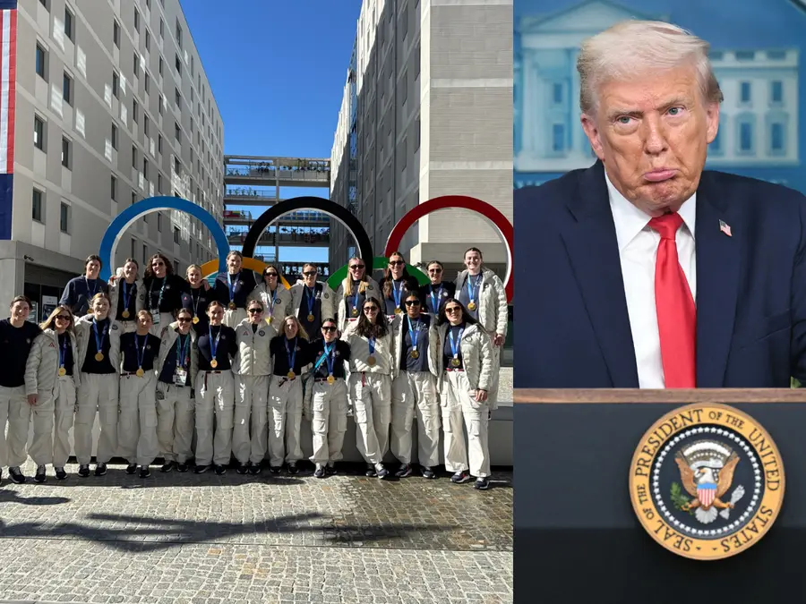 US women’s hockey captain slams Trump as ‘distasteful joke’ overshadows women’s Olympic gold