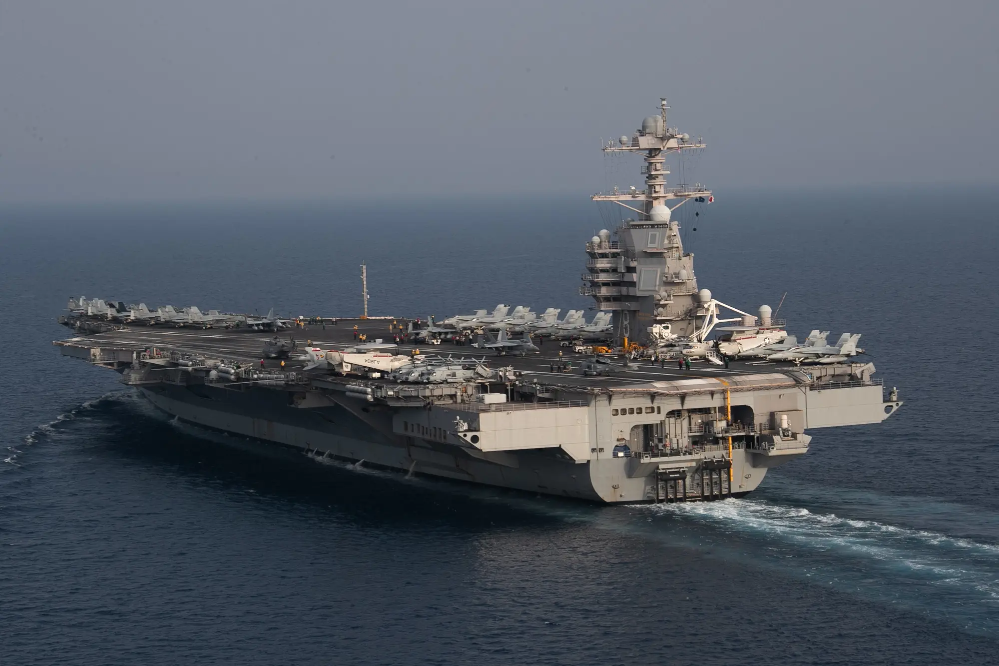 ‘Soft kill’ capability: How the USS Gerald R. Ford can jam Iranian missiles before they even get close