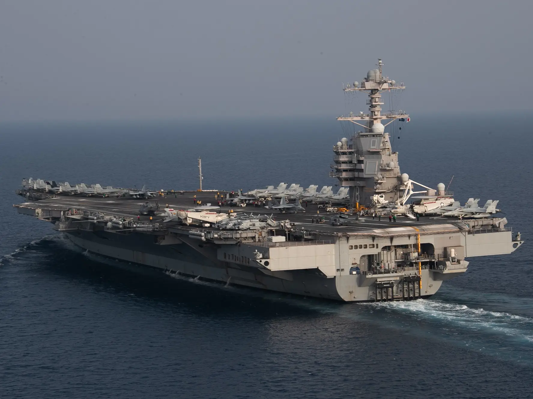‘Soft kill’ capability: How the USS Gerald R. Ford can jam Iranian missiles before they even get close