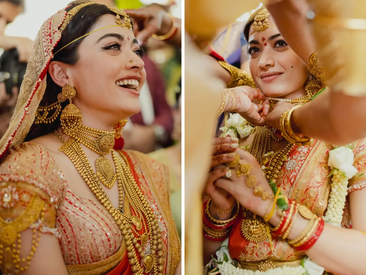 Rashmika got emotional during the ceremony